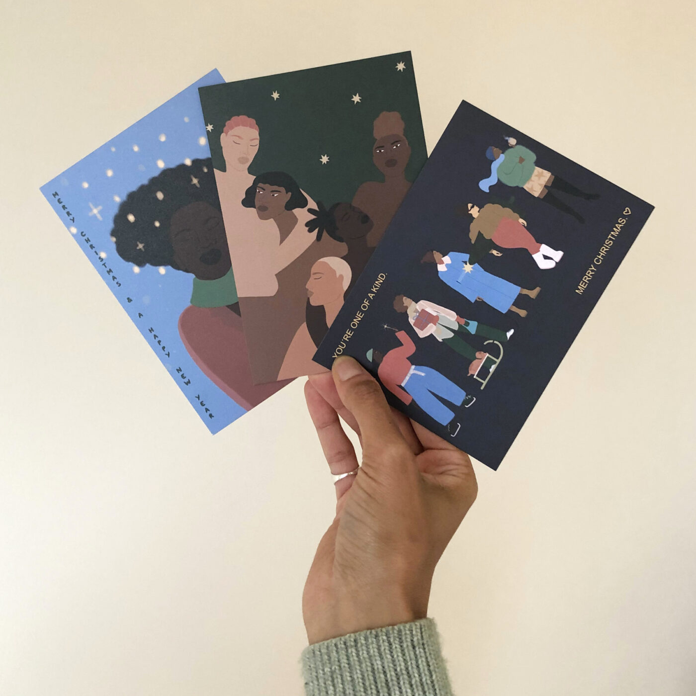 The "Christmas Love" Postcard Set